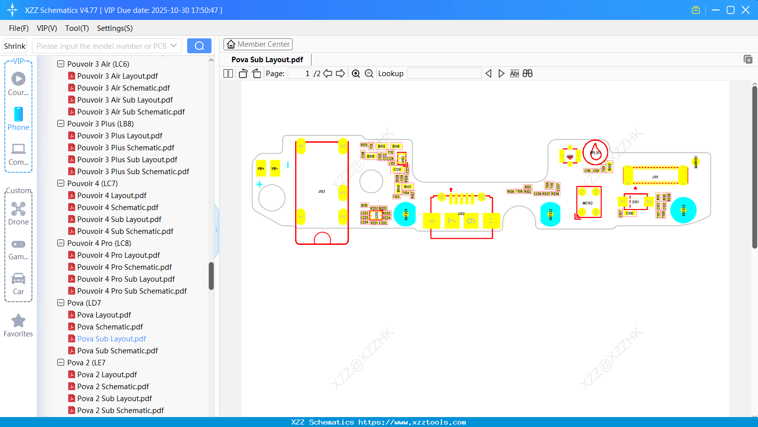 Tecno Pova Sub Layout